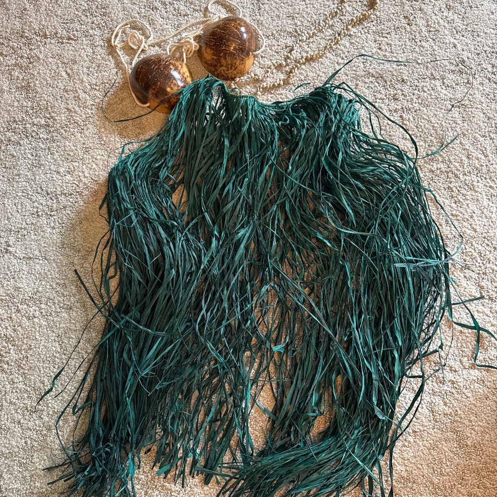 Hula grass skirt Halloween